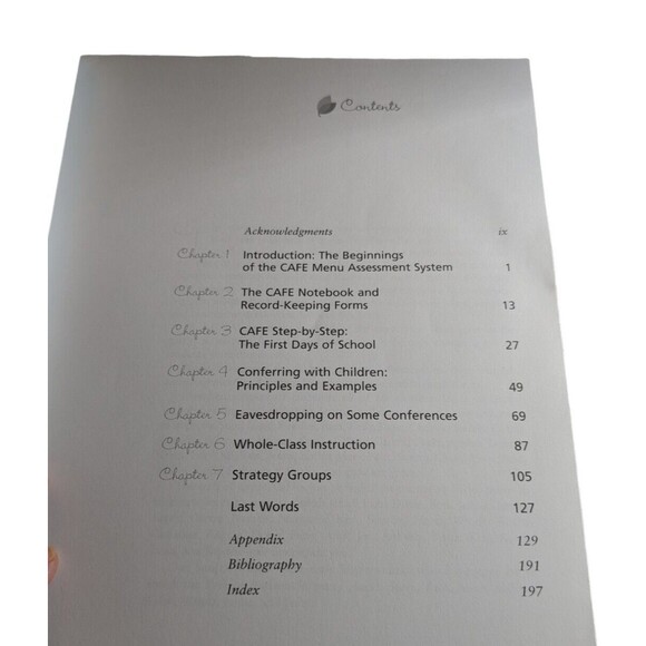 The CAFE Book : Engaging All Students in Daily Literacy Assessment/Instruction - Picture 4 of 9